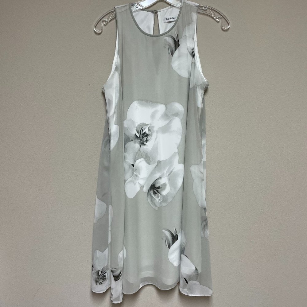 Calvin Klein Floral Sleeveless Dress